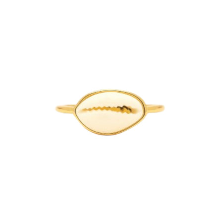 Pura Vida Simple Cowrie Shell Ring