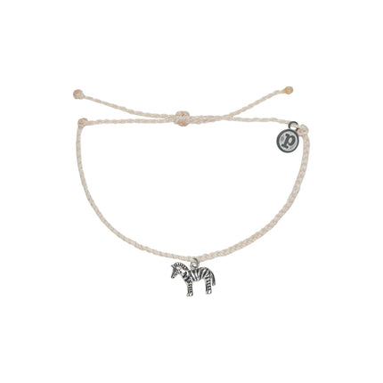 Pura Vida Zebra Charm Bracelet