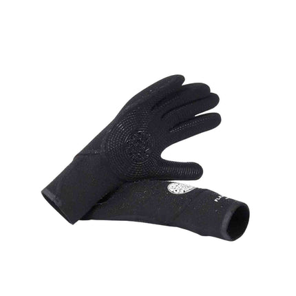 Rip Curl Flashbomb 3/2mm 5 Finger Gloves Black