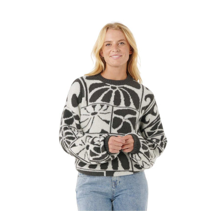 Rip Curl Aots-Ty Williams Jacquard Crew Black