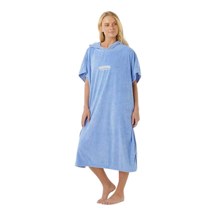 Rip Curl Classic Surf Hooded Poncho Blue