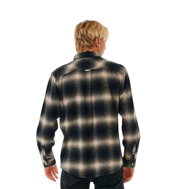 Rip Curl Count Flannel Shirt Taupe