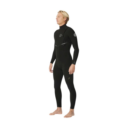 Rip Curl E Bomb 4/3 Zip Free Steamer Black