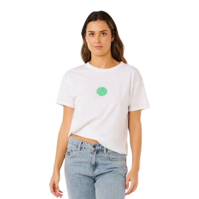 Rip Curl Icons Of Surf Relaxed Tee Optical White