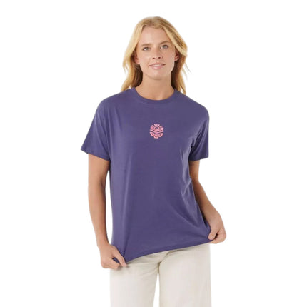 Rip Curl Icons Of Surf Relaxed Tee Purple