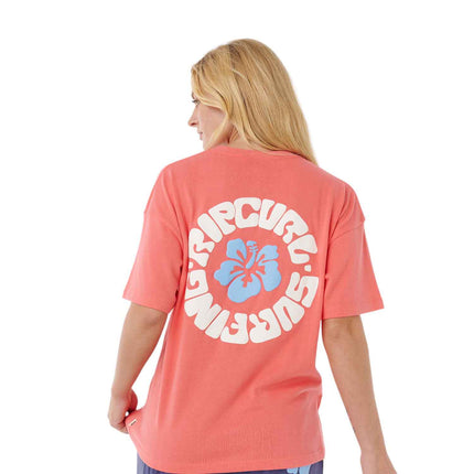 Rip Curl Luxe Surf Heritage Tee Watermelon