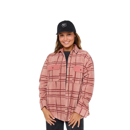 Rip Curl Pacific Rider Polar Shirt Burgundy