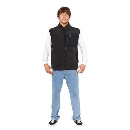 Rip Curl Search Polar Fleece Vest Black