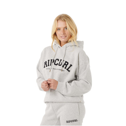 Rip Curl Varsity Hoodie Grey Marle