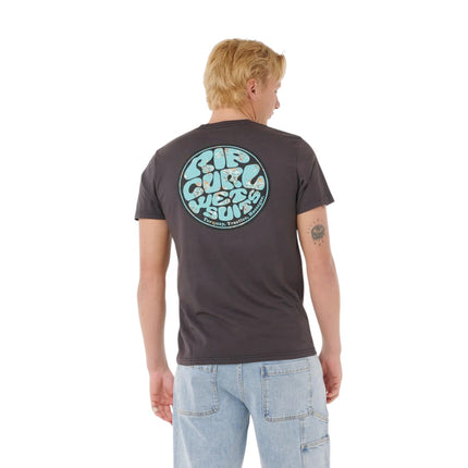 Rip Curl Wettie Passage Icon Tee Phantom
