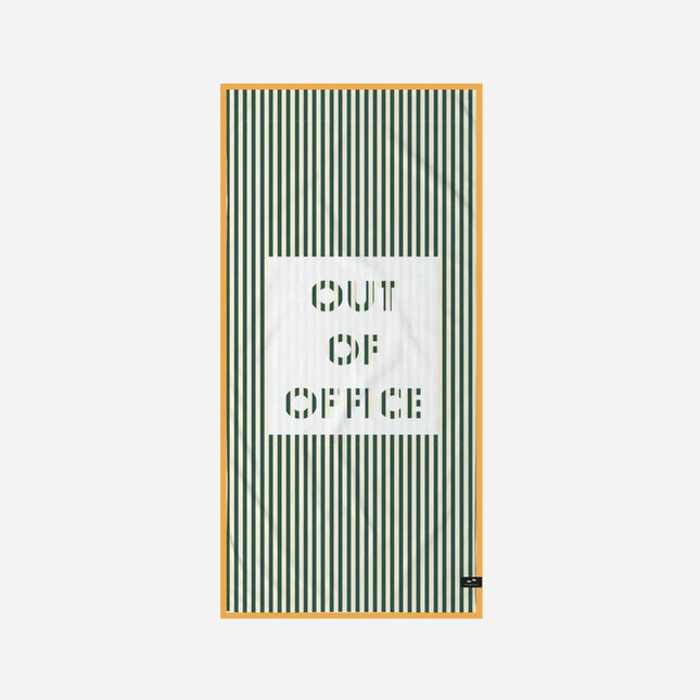 Slowtide Out Of Office Premium Woven Towel Kale