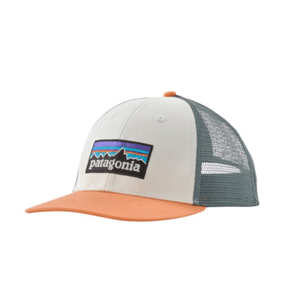 Patagonia P-6 Logo LoPro Trucker Hat White