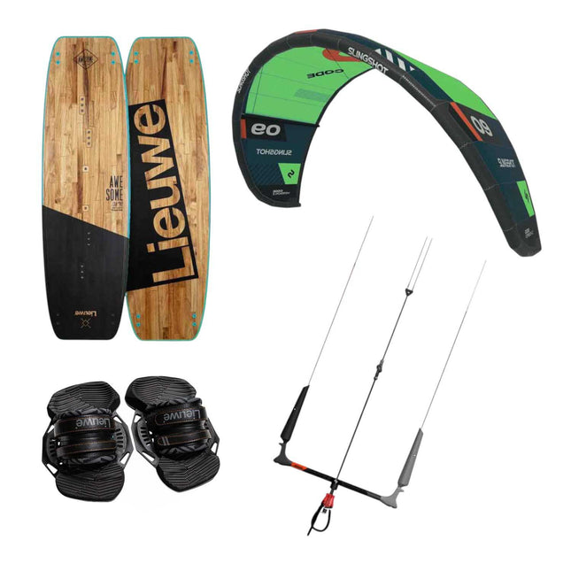 Slingshot Code + Lieuwe kitesurf set