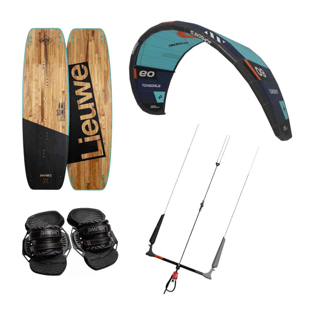 Slingshot Code + Lieuwe kitesurf set