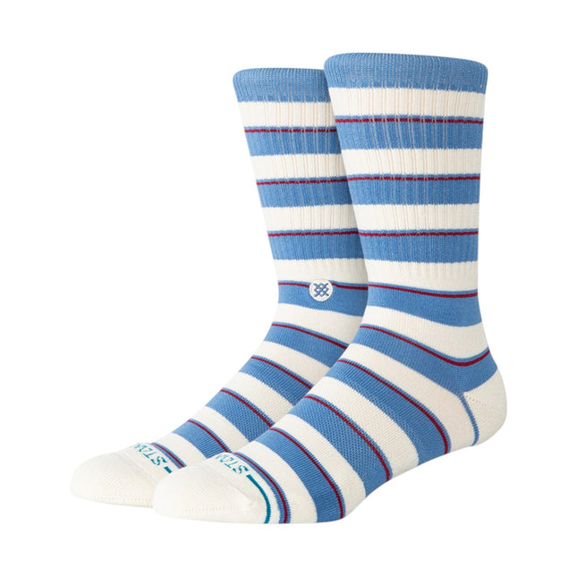 Stance Striped It Crew Capriblue