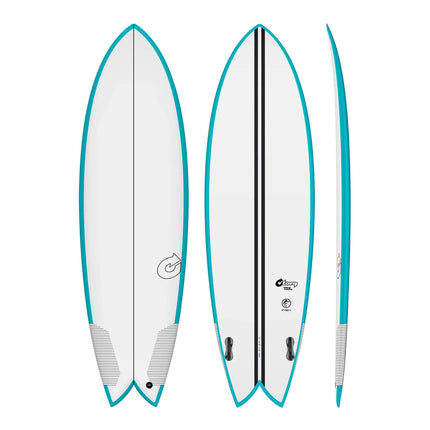 Torq Surfboards - Twin Fish TEC