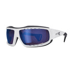 Gloss White - Black / Zeiss / PA Polarized / Pacific Blue