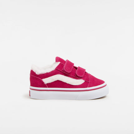 Vans Old Skool V Sherpa Pop Cherries Jubilee