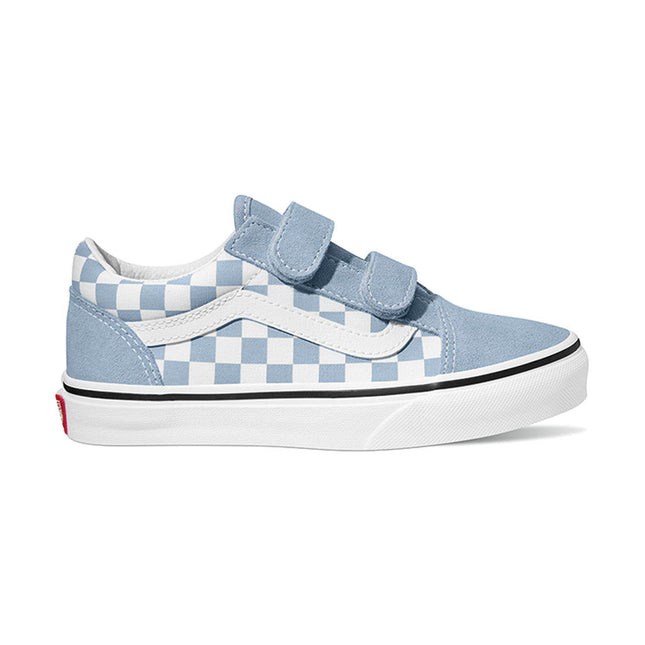 Vans Uy Old Skool V Color Theory Checkerboard Dusty Blue