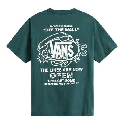 Vans Hot Lines Tee Mystic Moss
