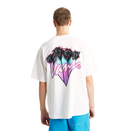 Vans Palm Drive Tee Print White