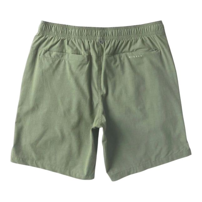 Vissla Alto 18" Performance Elastic Walkshort Green