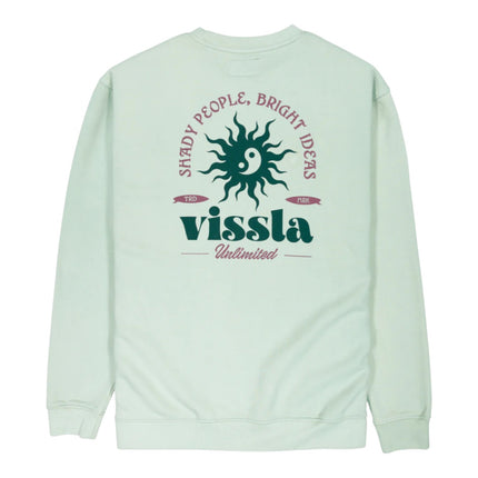 Vissla Bright Ideas Eco Fleece Crewneck Aga