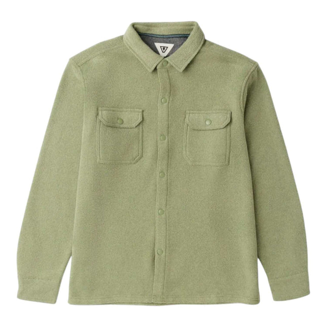 Vissla Looper Terry Eco Ls Shirt Sage