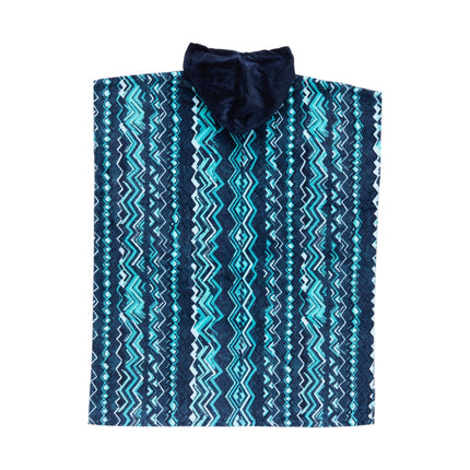 Billabong Hooded Poncho Blue Haze