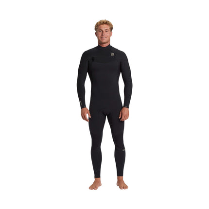 Billabong Men Revolution Natural 5/4 Front Zip (Blk)