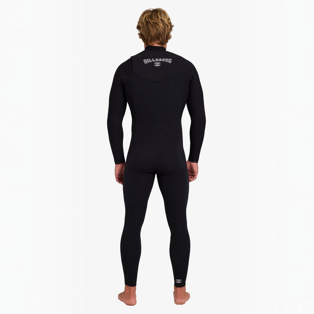 Billabong Men Furnace Revo 5/4 Front Zip Fullsuit (Blk)