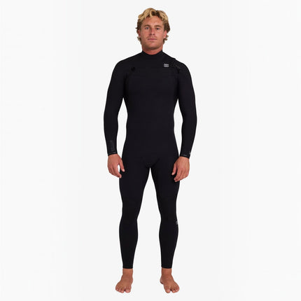 Billabong Men Furnace Revo 5/4 Front Zip Fullsuit (Blk)