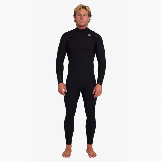 Billabong Men Furnace Revo 5/4 Front Zip Fullsuit (Blk)