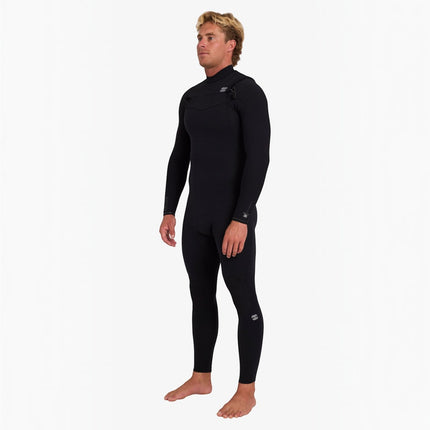 Billabong Men Furnace Revo 5/4 Front Zip Fullsuit (Blk)