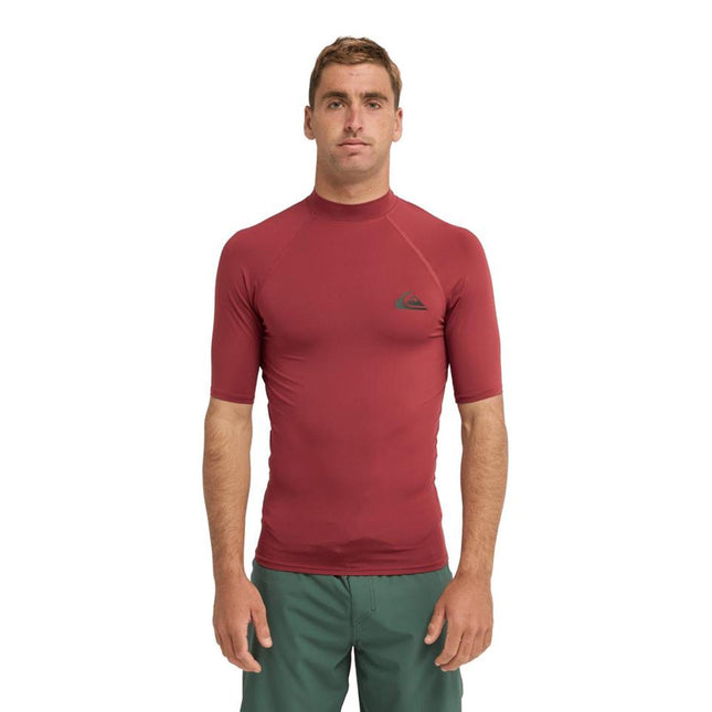 Quiksilver Upf50 Ss Burnt Russet (Rqz0)