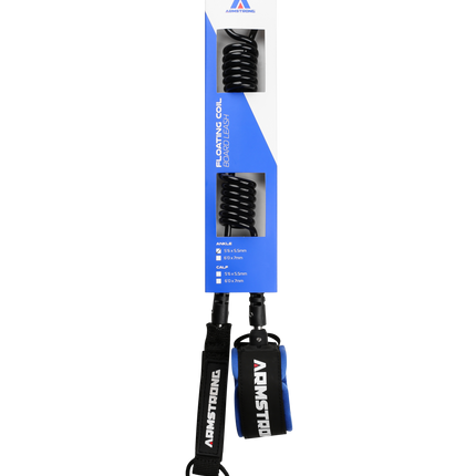 Armstrong Floating Coil Ankle Leash (7 mm)