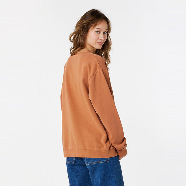 Rip Curl Glow Relaxed Crew  Light Brown