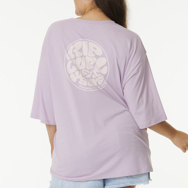 Rip Curl Icons Of Surf Heritage Tee 2  Lilac