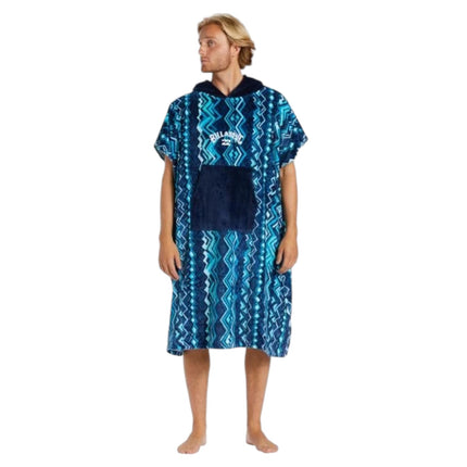 Billabong Hooded Poncho Blue Haze