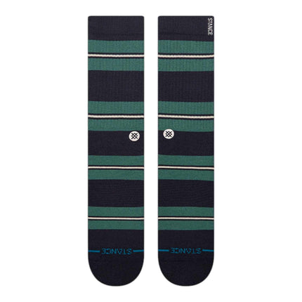 Stance Caesar Stripe Crew Green