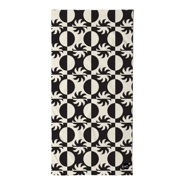 Slowtide Dually Towel Black