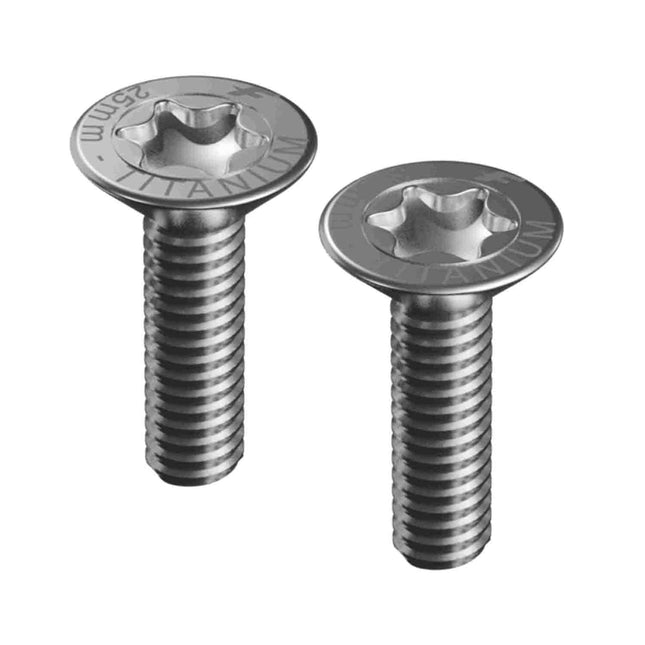 F-one M8-25mm tapered Titanium Screws Torx T40