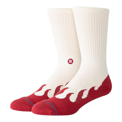 Stance Heating Up Crew Red