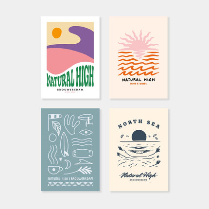 Natural High Postcard