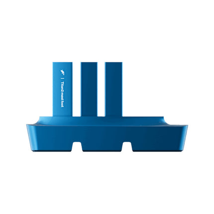 Natural High Surfshop blue aluminum F-one Titan Mast Foot 2 for hydrofoil masts and fuselages.