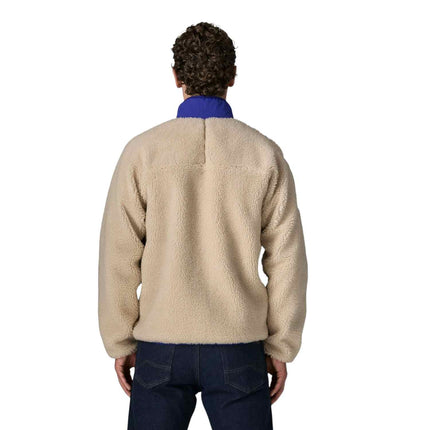 Patagonia Classic Retro-X Jacket Dark Natural w/Cobalt Blue