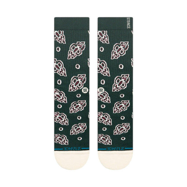 Stance Pine Brocade Crew Pine