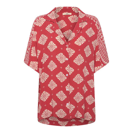 Rip Curl Ventura Viscose Shirt Red