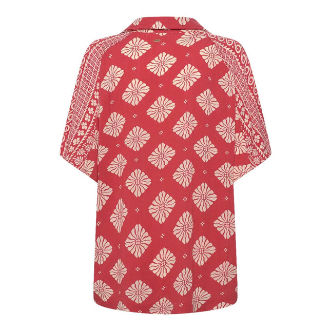 Rip Curl Ventura Viscose Shirt Red