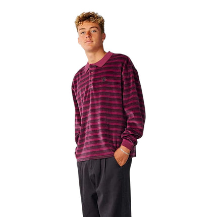 Rip Curl Disorder Polo Washed Purple